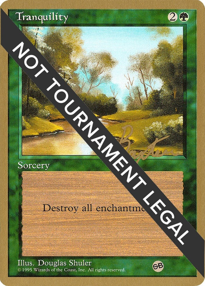 Tranquility - 1996 George Baxter (4ED) (SB) [WCD] - MTG Single