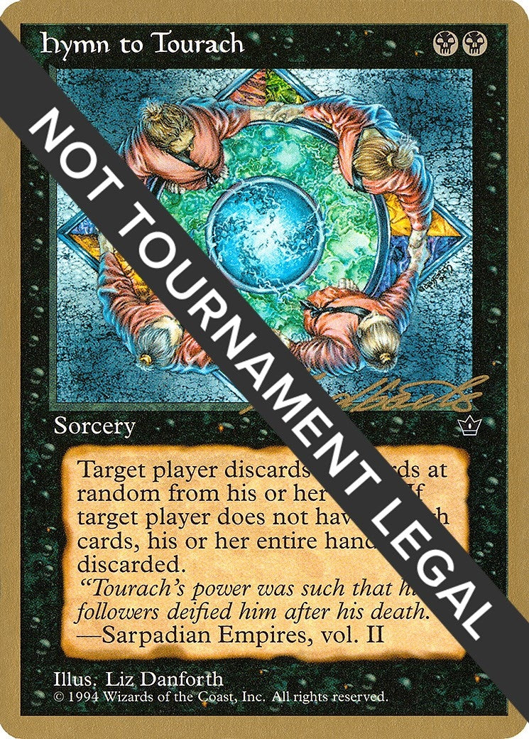 Hymn to Tourach (Circle) - 1996 Leon Lindback (FEM) [WCD] - MTG Single