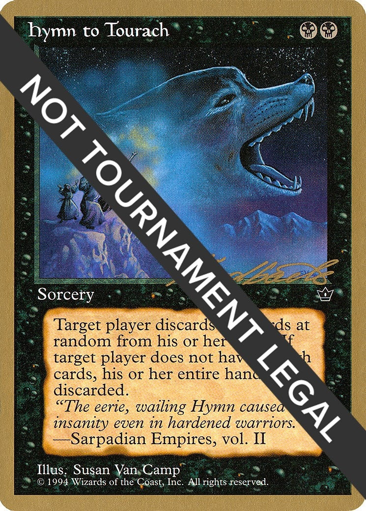 Hymn to Tourach (Wolf) - 1996 Leon Lindback (FEM) [WCD] - MTG Single