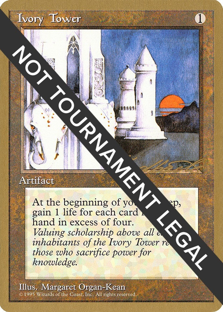Ivory Tower - 1996 Leon Lindback (4ED) [WCD] - MTG Single