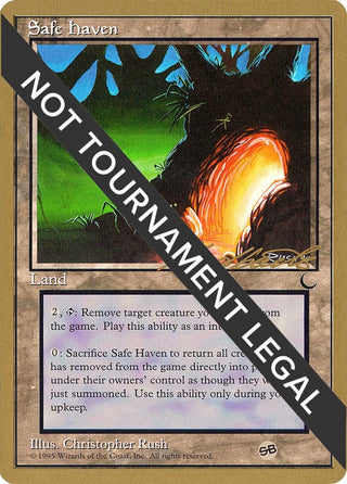 Safe Haven - 1996 Leon Lindback (CHR) (SB) [WCD] - MTG Single