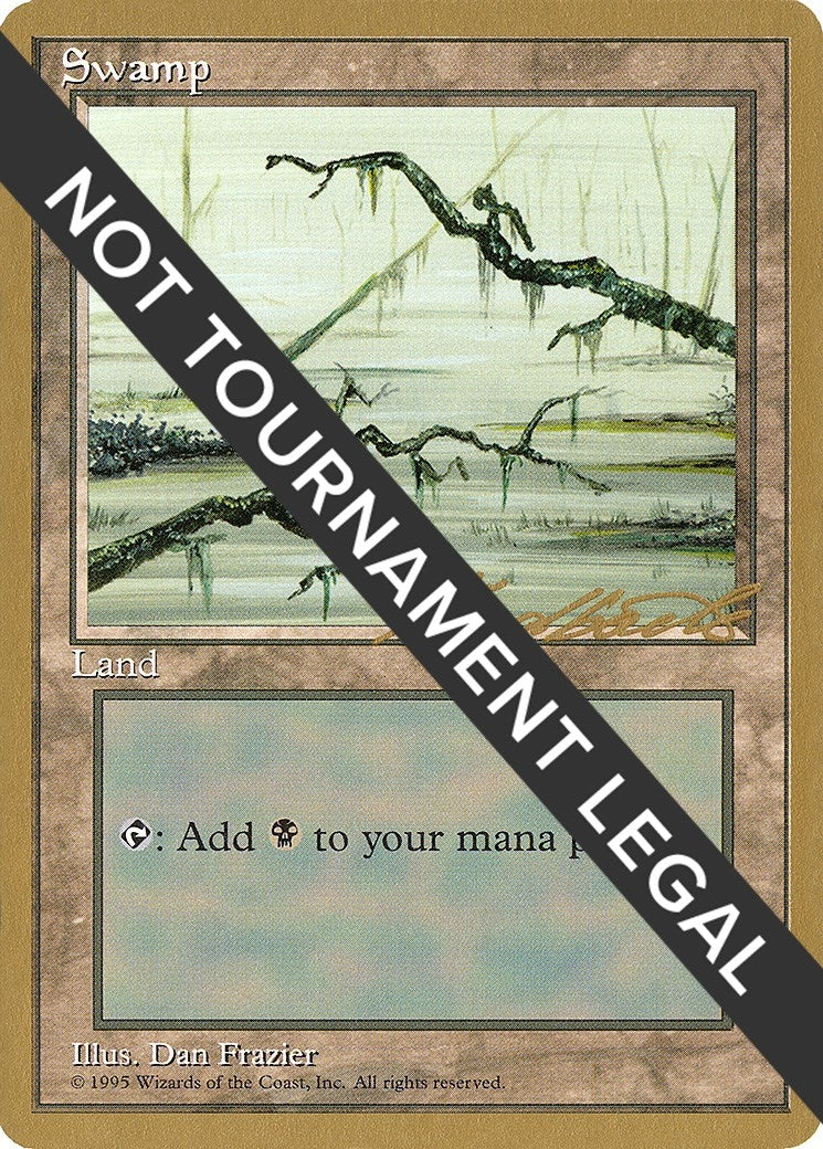 Swamp (C) - 1996 Leon Lindback (4ED) [WCD] - MTG Single