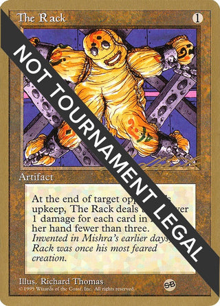 The Rack - 1996 Leon Lindback (4ED) (SB) [WCD] - MTG Single