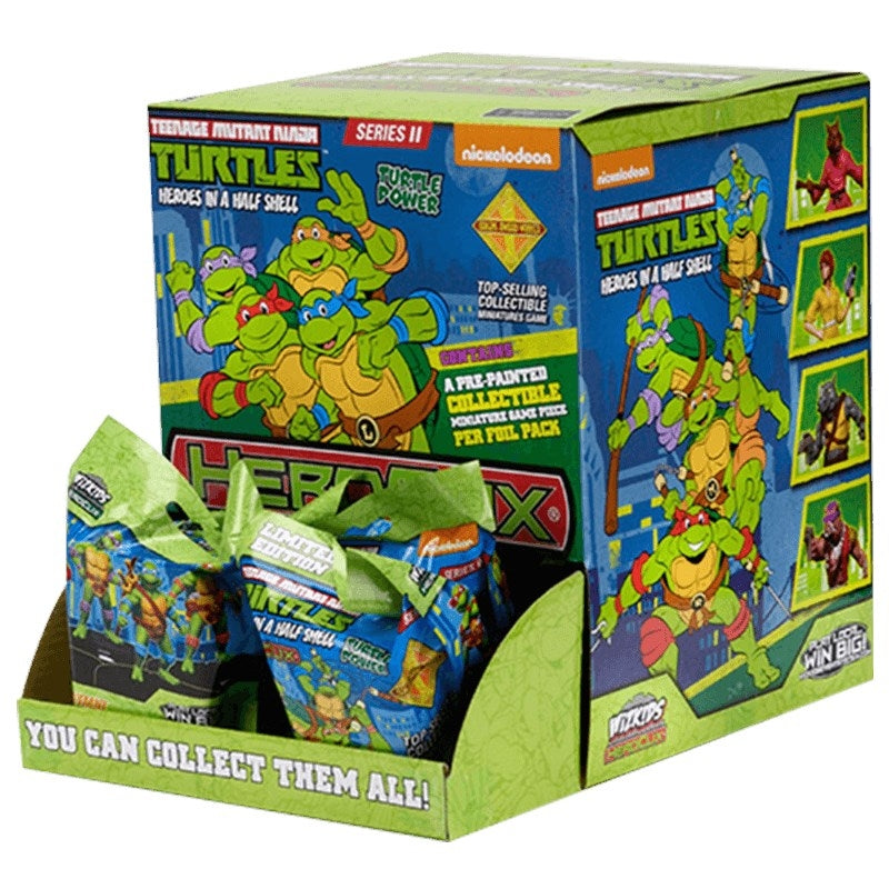 Teenage Mutant Ninja Turtles: Heroes in a Half Shell Gravity Feed Display [TMNT2] - Heroclix Sealed