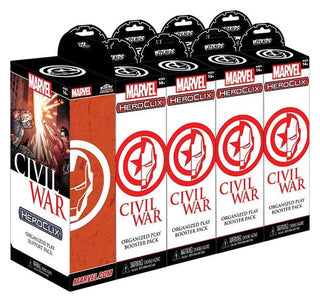 Civil War: Storyline Organized Play Booster Brick [CWSOP] - Heroclix Sealed