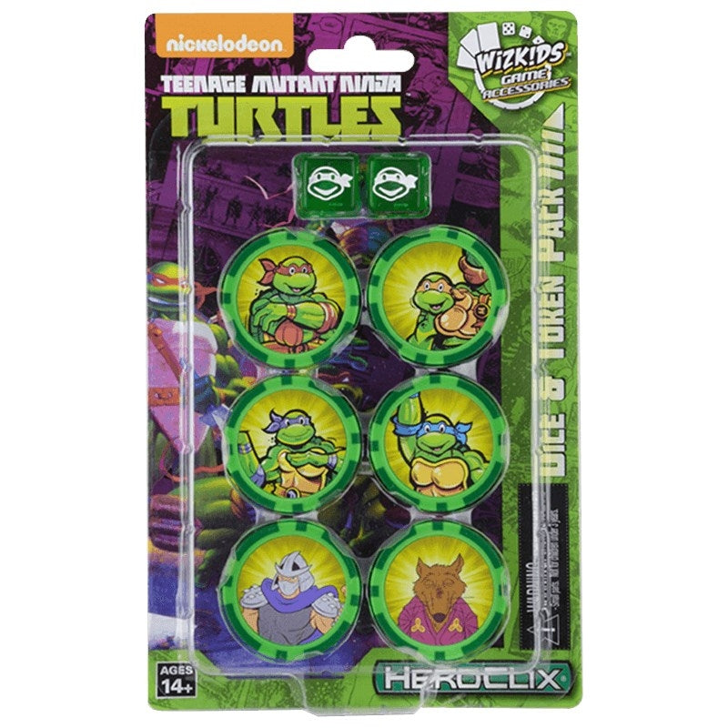 Teenage Mutant Ninja Turtles Dice & Token Pack [TMNT2] - Heroclix Sealed