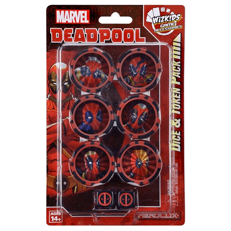 Deadpool Dice & Token Pack [DEX] - Heroclix Sealed
