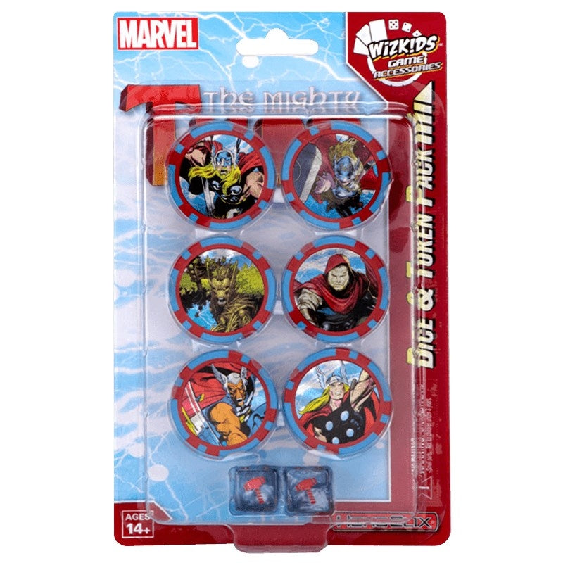 The Mighty Thor Dice & Token Pack [TMT] - Heroclix Sealed
