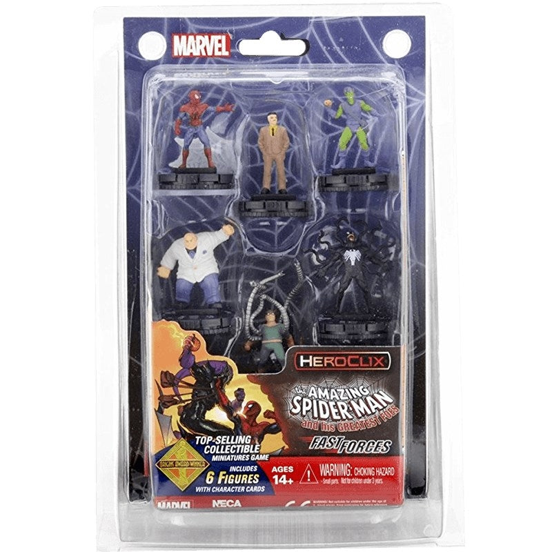 The Amazing Spider-­Man and His Greatest Foes Fast Forces Pack [FF:SFSM] - Heroclix Sealed