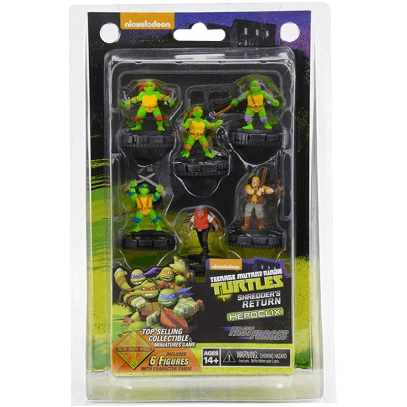 Teenage Mutant Ninja Turtles: Shredder’s Return Fast Forces Pack [FF:TMNT3] - Heroclix Sealed