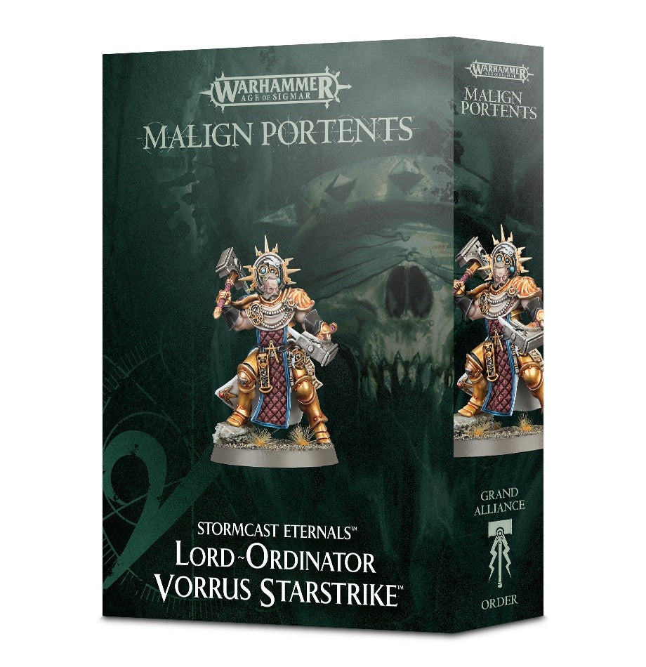 Warhammer: Age of Sigmar - Malign Portents - Lord-Ordinator Vorrus Starstrike [PLAS] - Warhammer Box Sets Sealed