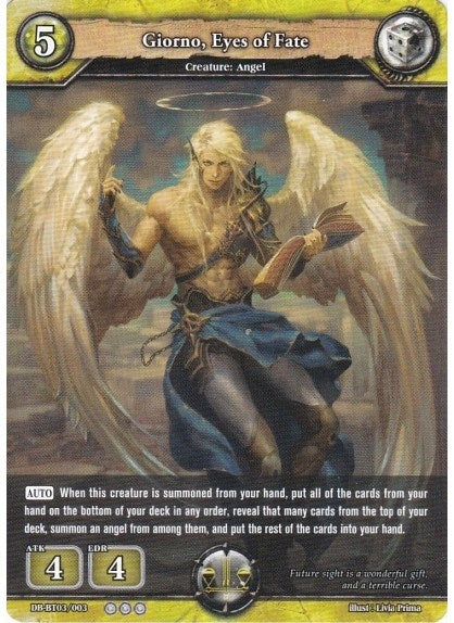 Giorno Eyes of Fate (3003) [BP03] - Dragoborne Single