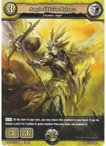Angel of Divine Balance (3008) [BP03] - Dragoborne Single