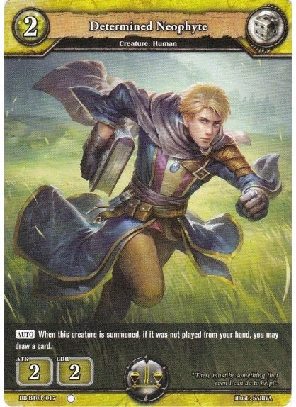Determined Neophyte (3017) [BP03] - Dragoborne Single