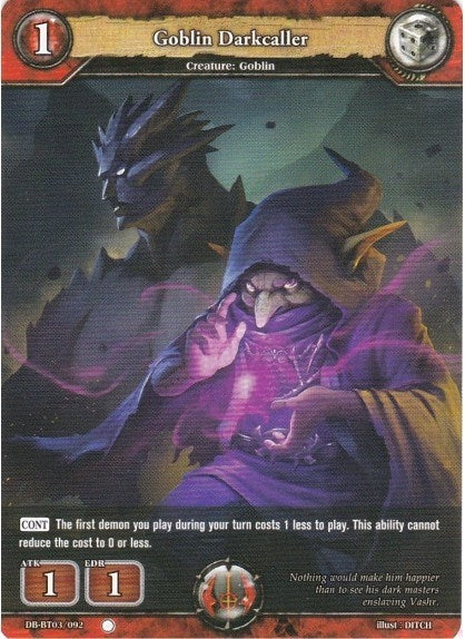 Goblin Darkcaller (3092) [BP03] - Dragoborne Single