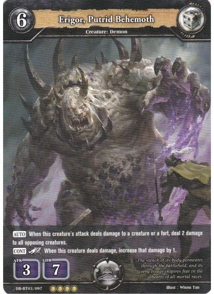 Erigor Putrid Behemoth (3097) [BP03] - Dragoborne Single