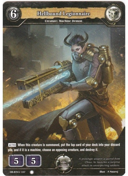 Hellbound Legionnaire (3107) [BP03] - Dragoborne Single