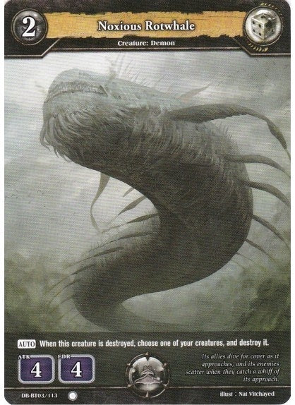 Noxious Rotwhale (3113) [BP03] - Dragoborne Single