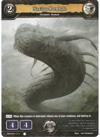 Noxious Rotwhale (3113) [BP03] - Dragoborne Single