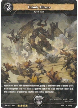 Unholy Alliance (3116) [BP03] - Dragoborne Single