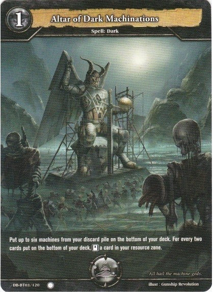 Altar of Dark Machinations (3120) [BP03] - Dragoborne Single