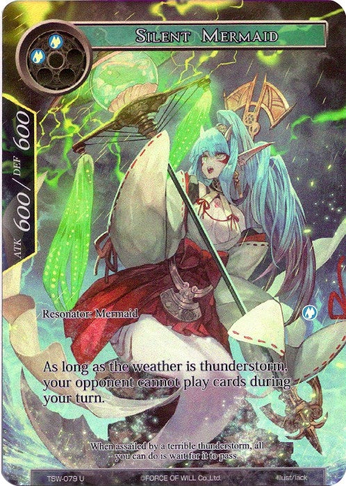 Silent Mermaid (Full Art) (79) [TSW] - Force of Will Single