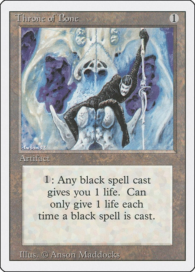 Throne of Bone [3ED] - MTG Single