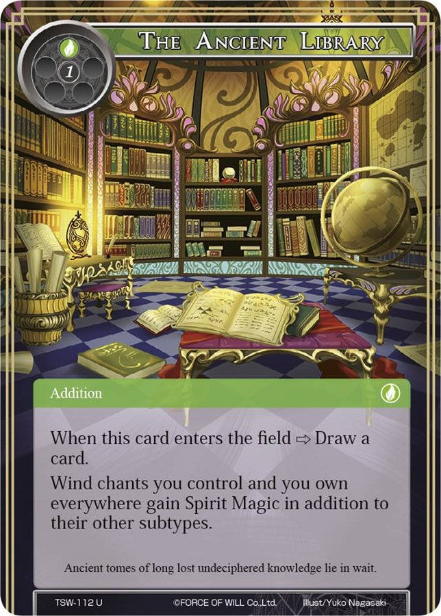 The Ancient Library (112) [TSW] - Force of Will Single