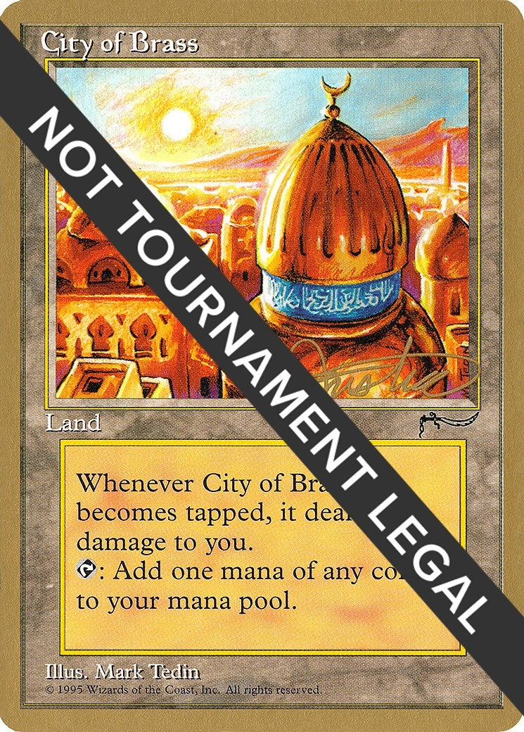 City of Brass - 1996 Mark Justice (ARN) [WCD] - MTG Single