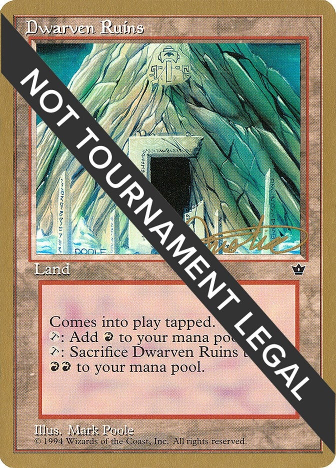 Dwarven Ruins - 1996 Mark Justice (FEM) [WCD] - MTG Single