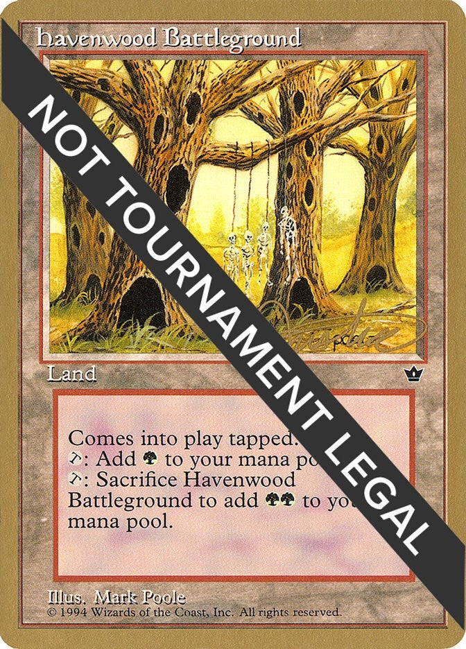 Havenwood Battleground - 1996 Mark Justice (FEM) [WCD] - MTG Single