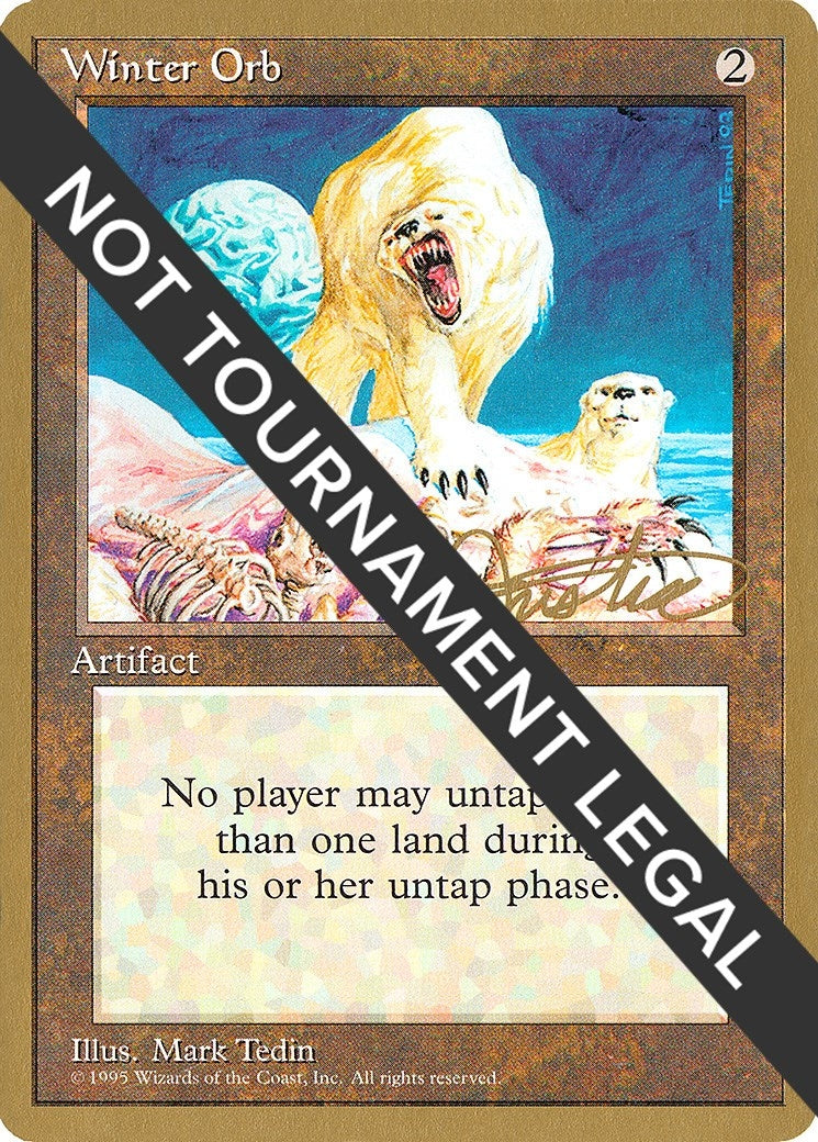 Winter Orb - 1996 Mark Justice (4ED) [WCD] - MTG Single