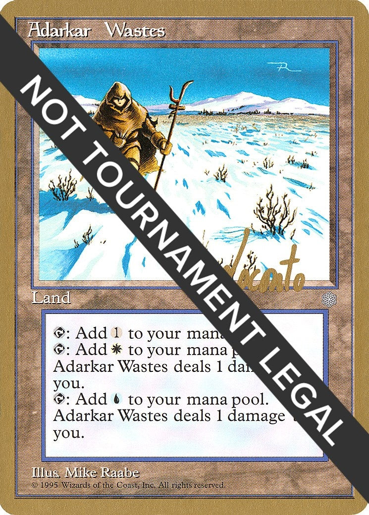 Adarkar Wastes - 1996 Michael Loconto (ICE) [WCD] - MTG Single