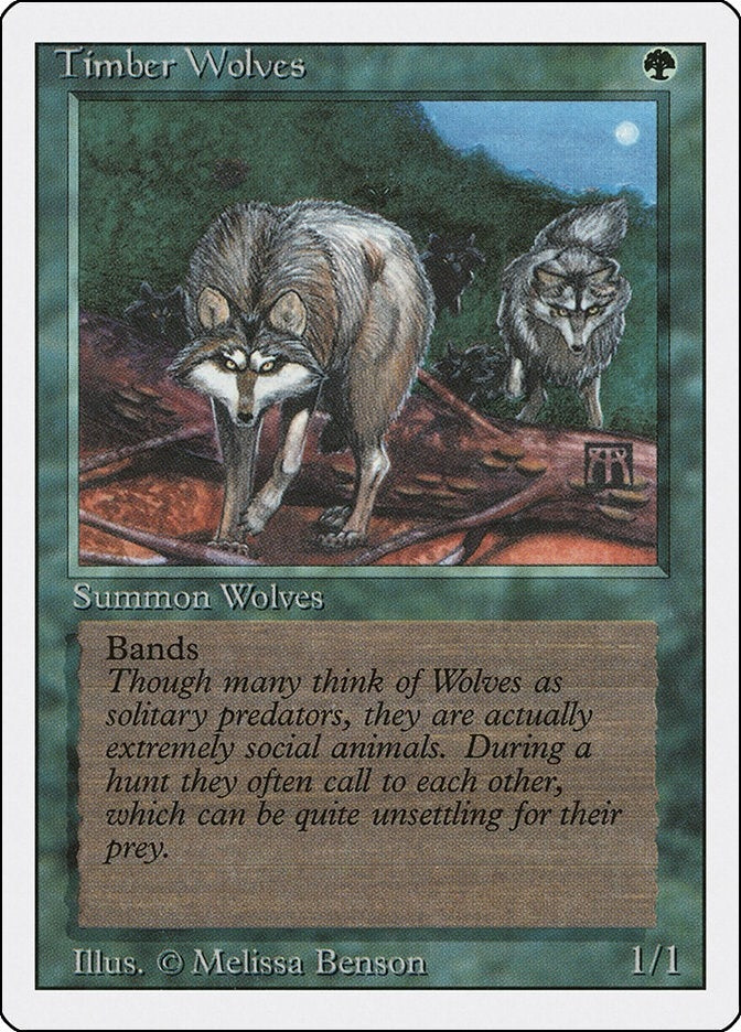 Timber Wolves [3ED] - MTG Single
