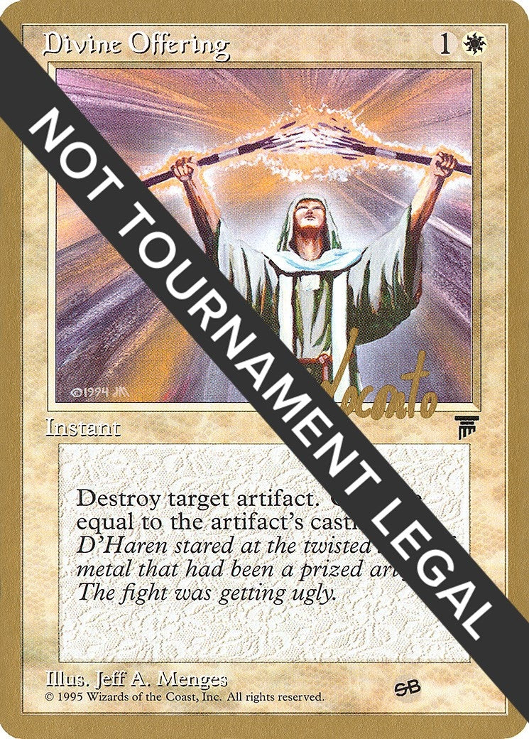 Divine Offering - 1996 Michael Loconto (LEG) (SB) [WCD] - MTG Single