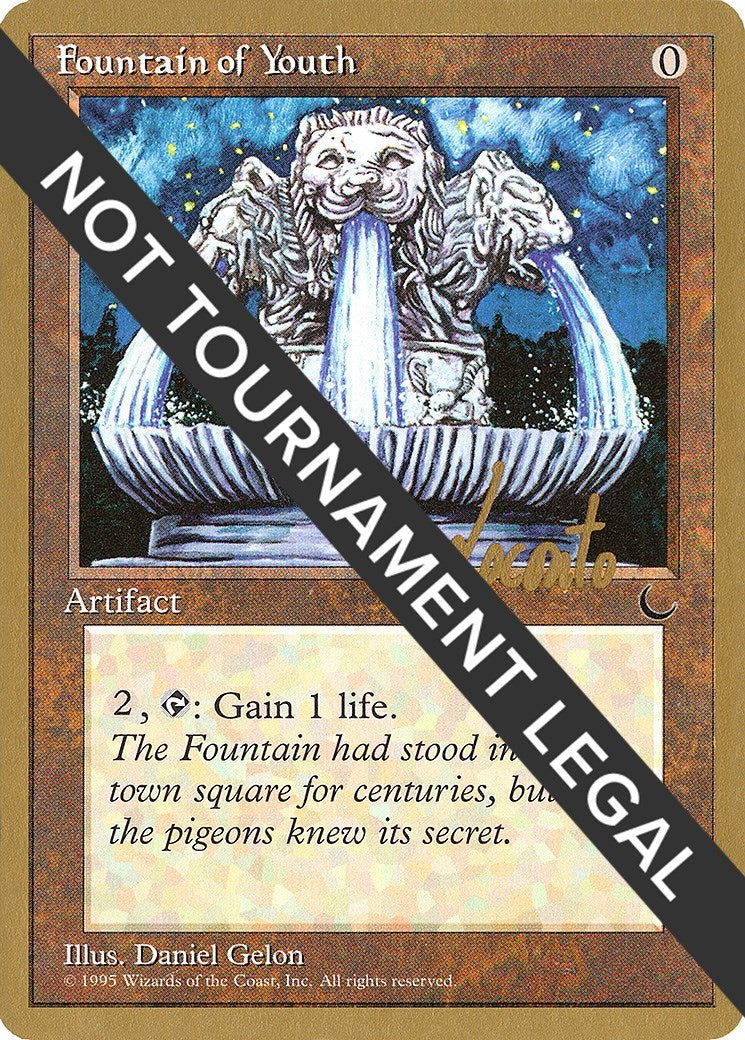 Fountain of Youth - 1996 Michael Loconto (DRK) [WCD] - MTG Single