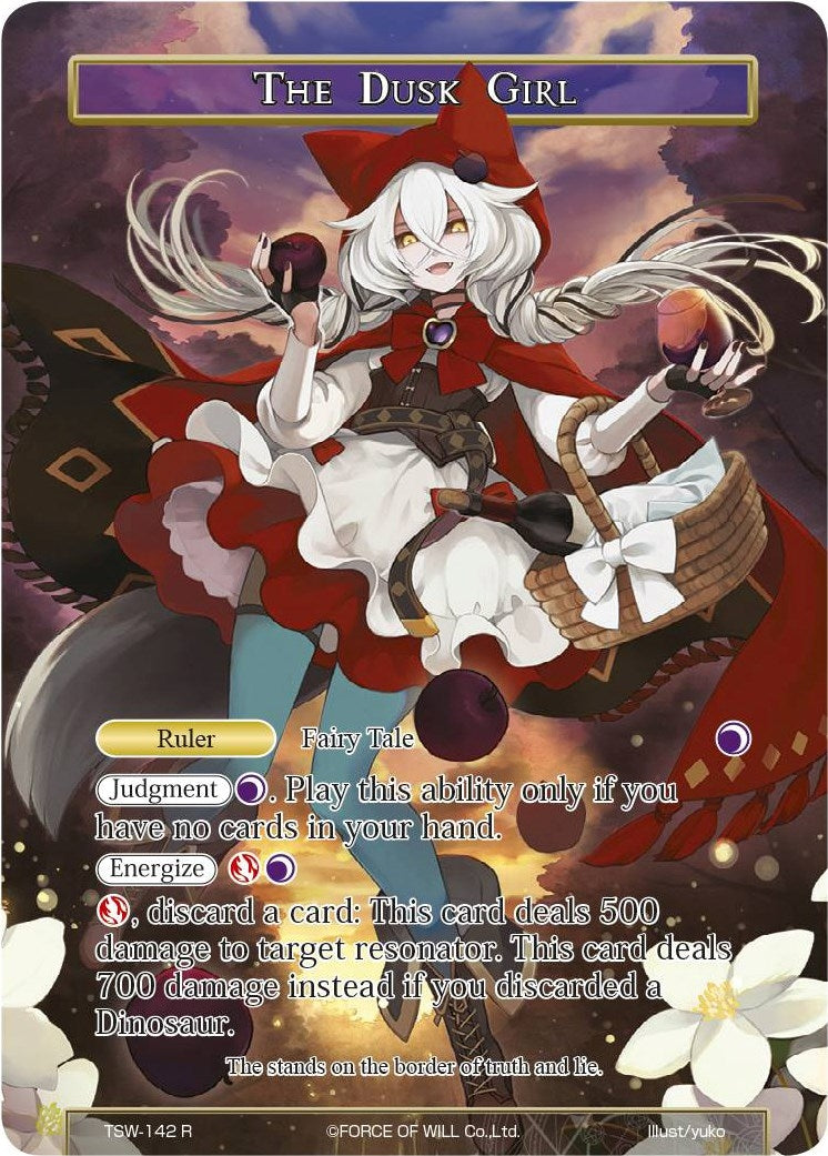 The Dusk Girl // Scarlet the Crimson Beast (MISPRINT) (142) [TSW] - Force of Will Single