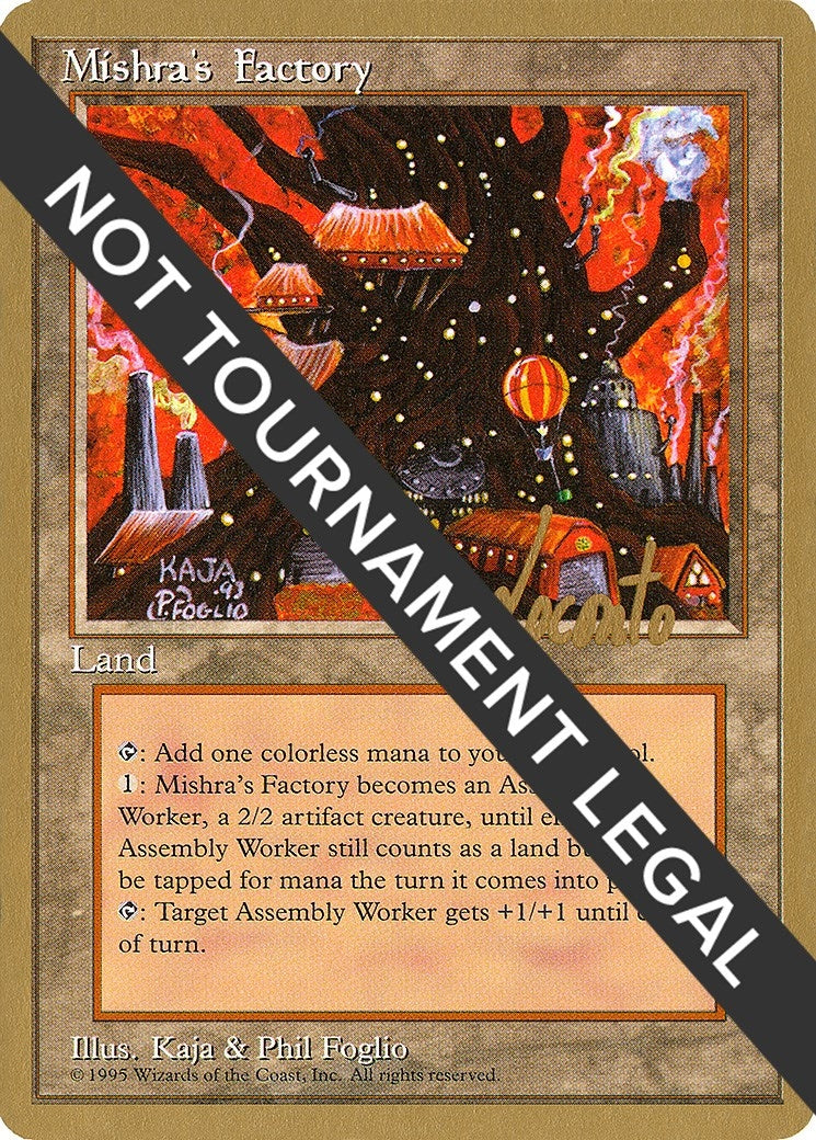 Mishra’s Factory - 1996 Michael Loconto (4ED) [WCD] - MTG Single