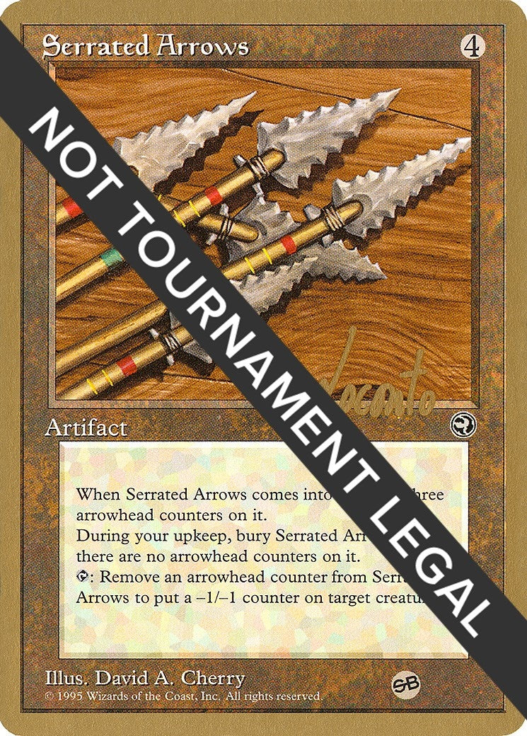 Serrated Arrows - 1996 Michael Loconto (HML) (SB) [WCD] - MTG Single