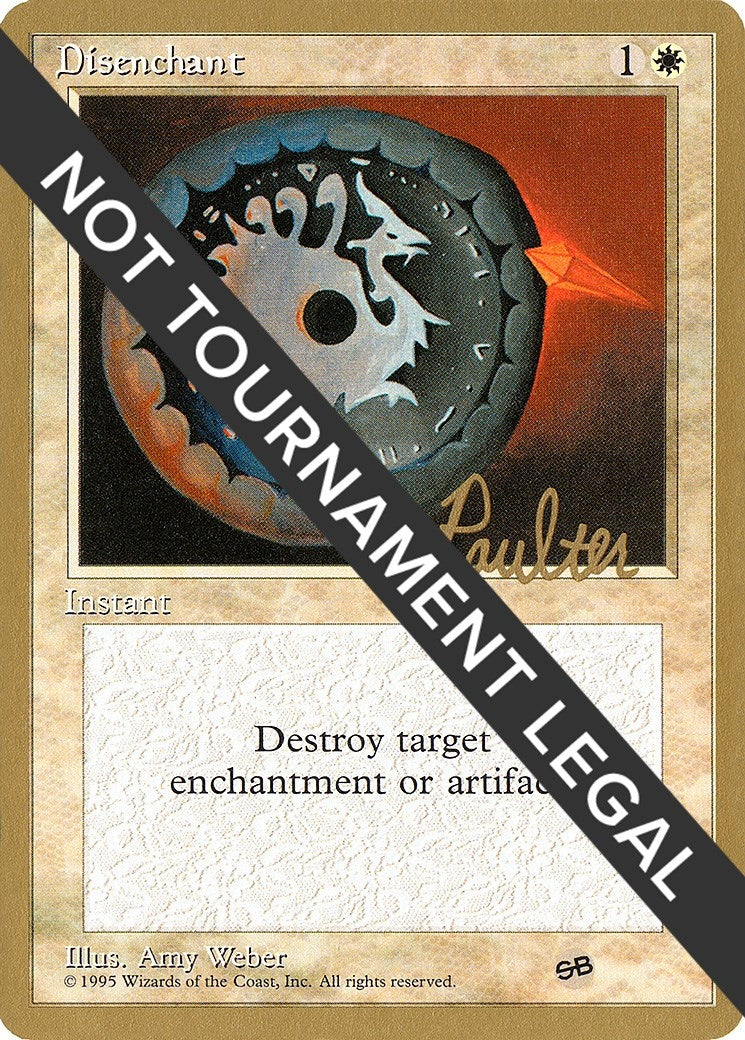 Disenchant - 1996 Preston Poulter (4ED) (SB) [WCD] - MTG Single