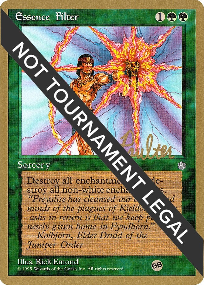 Essence Filter - 1996 Preston Poulter (ICE) (SB) [WCD] - MTG Single