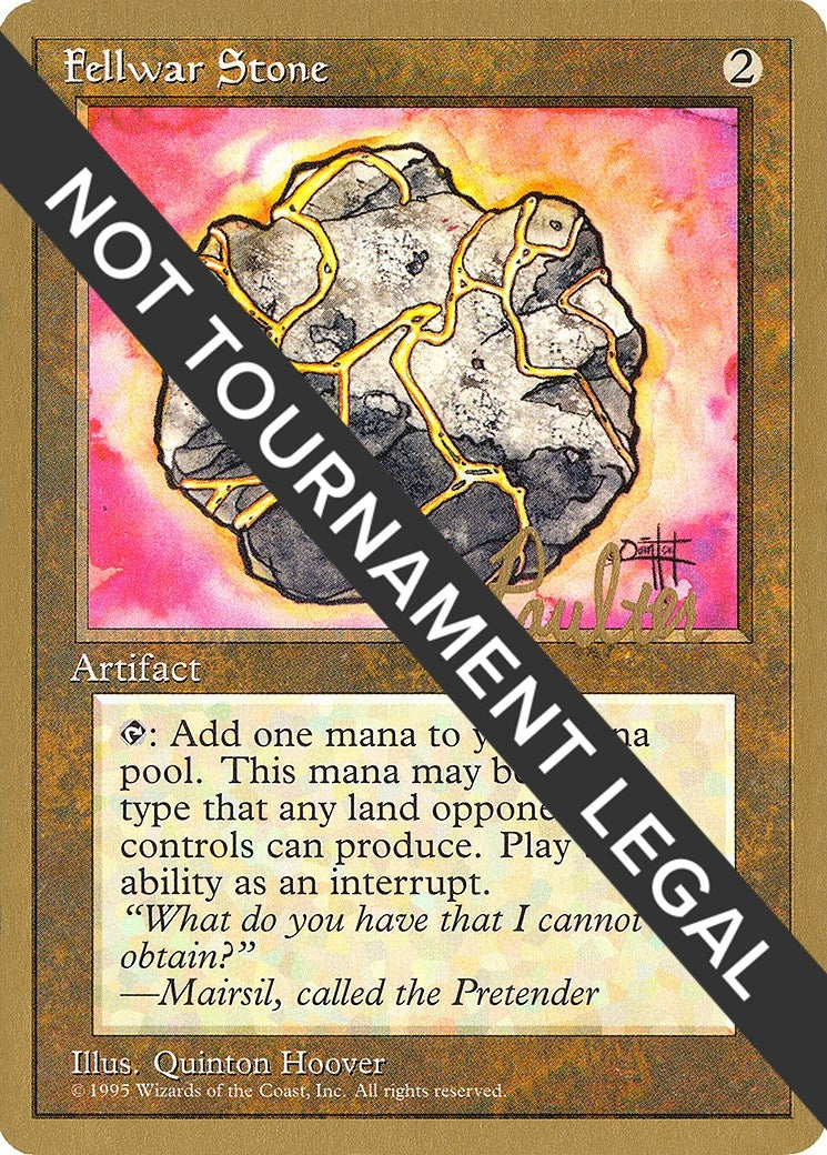 Fellwar Stone - 1996 Preston Poulter (4ED) [WCD] - MTG Single