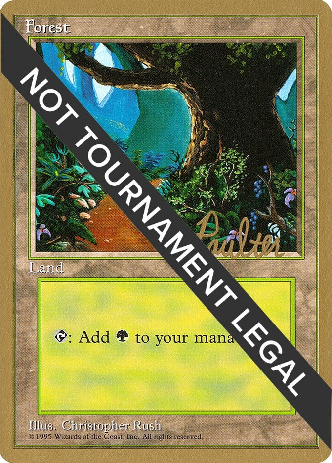 Forest (B) - 1996 Preston Poulter (4ED) [WCD] - MTG Single