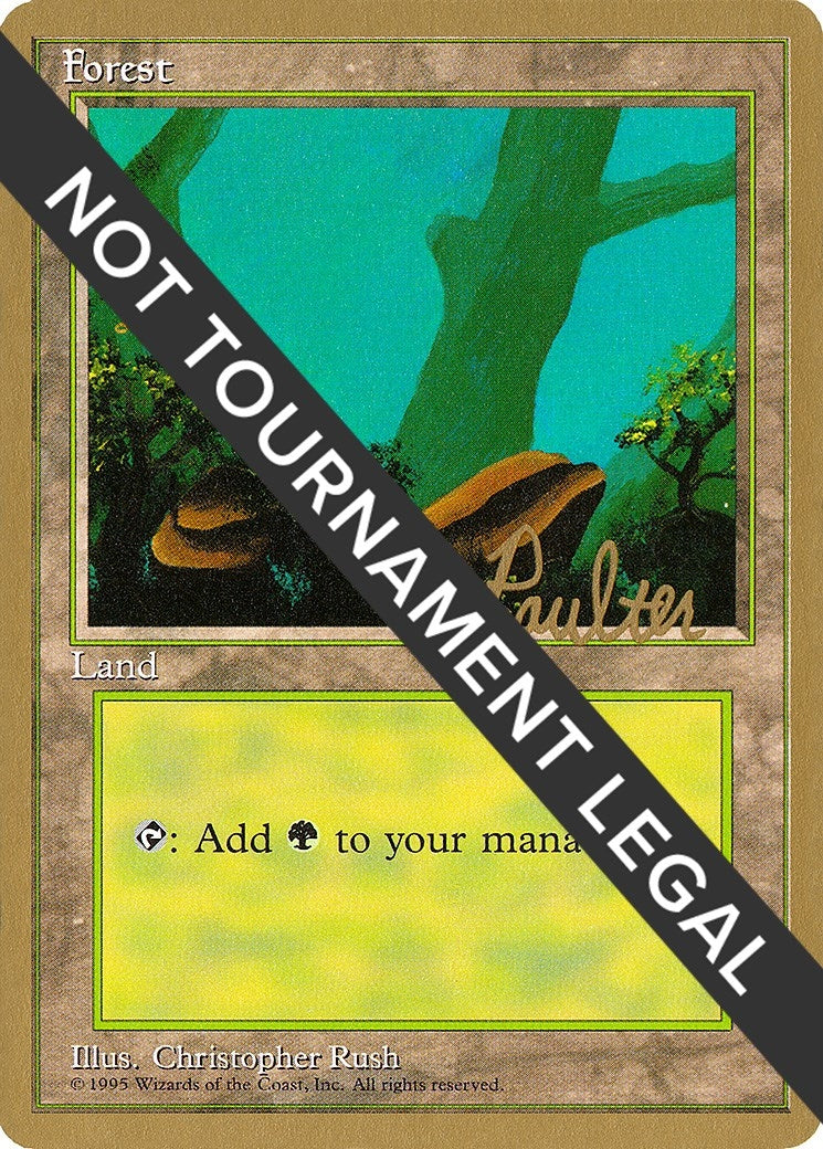 Forest (A) - 1996 Preston Poulter (4ED) [WCD] - MTG Single