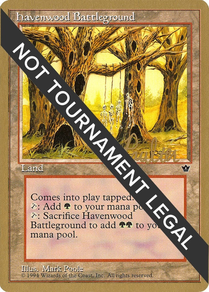 Havenwood Battleground - 1996 Preston Poulter (FEM) [WCD] - MTG Single