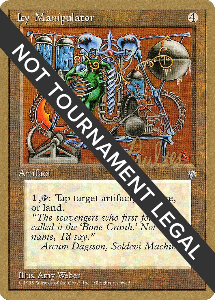 Icy Manipulator - 1996 Preston Poulter (ICE) [WCD] - MTG Single