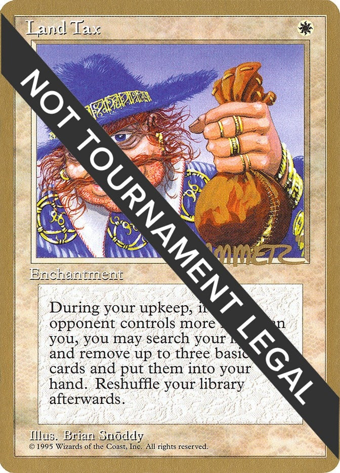 Land Tax - 1996 Preston Poulter (4ED) [WCD] - MTG Single
