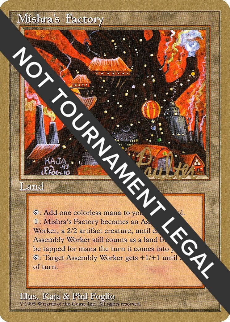 Mishra’s Factory - 1996 Preston Poulter (4ED) [WCD] - MTG Single