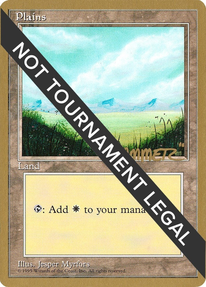 Plains (A) - 1996 Preston Poulter (4ED) [WCD] - MTG Single