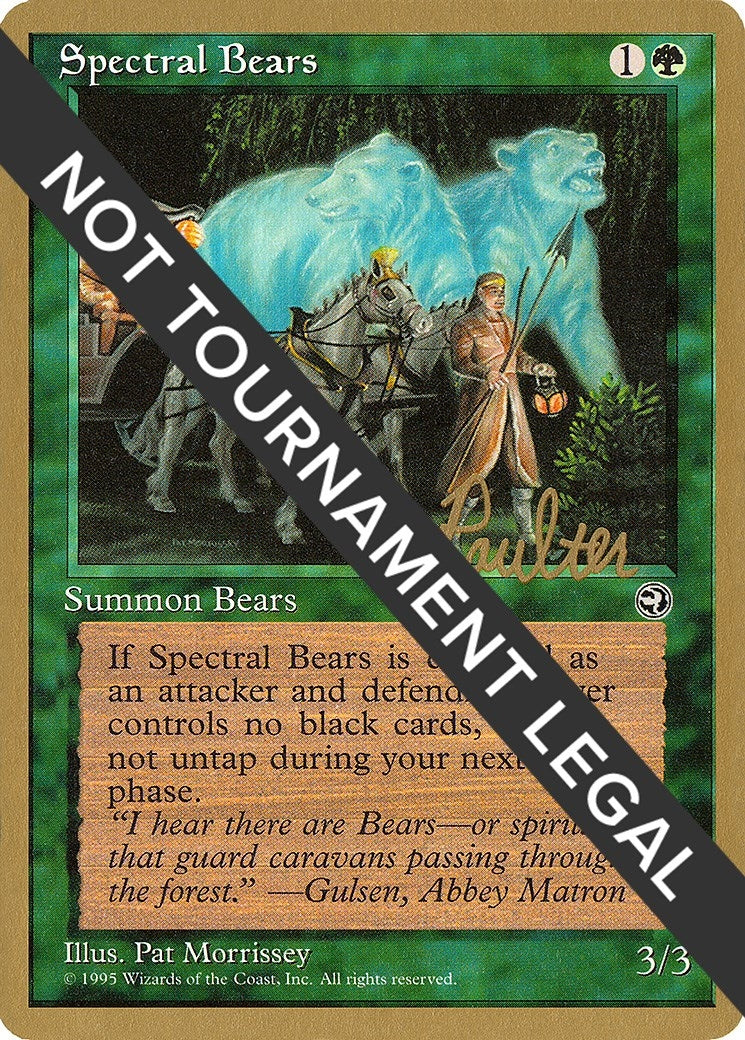 Spectral Bears - 1996 Preston Poulter (HML) [WCD] - MTG Single